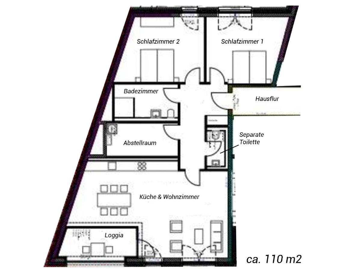 Moderne Apartments Im Herzen Der Stadt I Private Tiefgarage Mit Ladesaulen I Home2Share Ibbenbueren Exterior photo